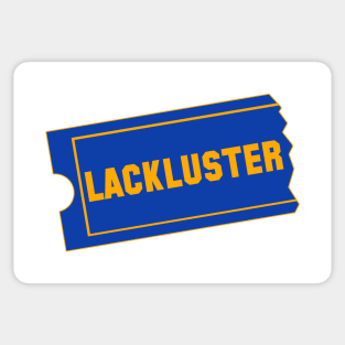 Lackluster Video Sticker